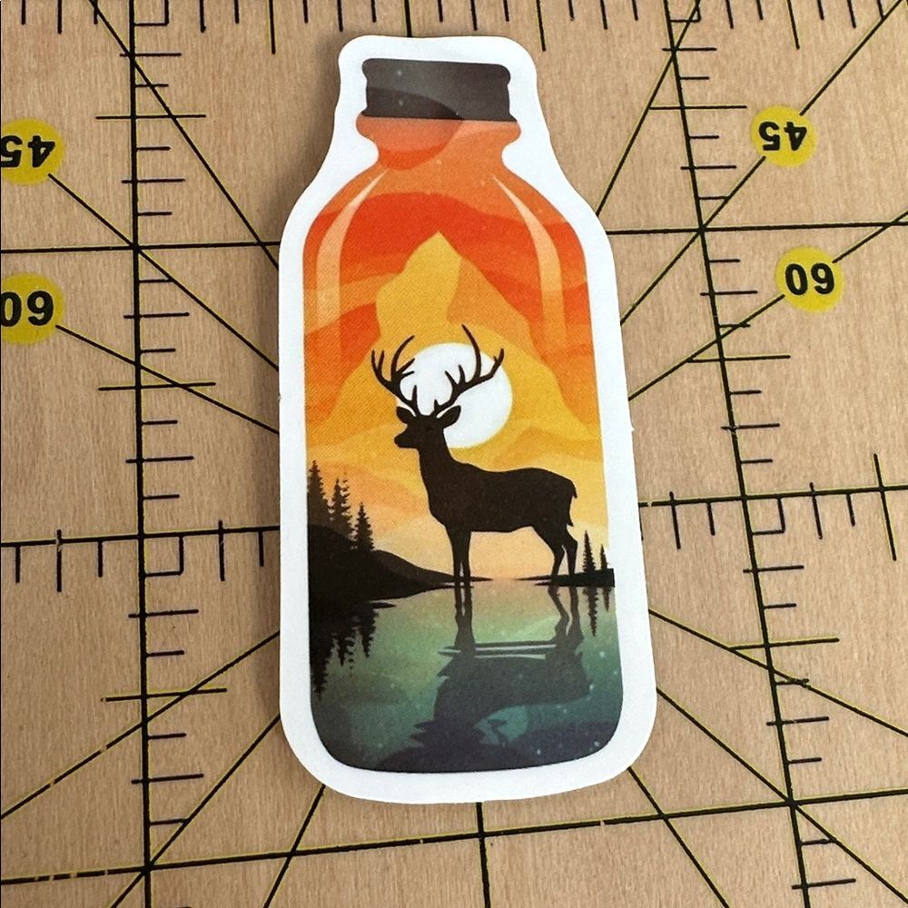 💜13/$13 +Bundle Sticker Sale | Aesthetic Deer Waterproof Sticker